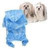 Housoutil Summer Dog Outfit - Breathable Sun Protection Suit for Small Dogs and Cats - Sky Blue XL view 1