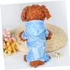 Housoutil Summer Dog Outfit - Breathable Sun Protection Suit for Small Dogs and Cats - Sky Blue XL view 4