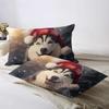 Siberian Husky 3-Piece Bedding Set, Queen, 228 x 228 cm view 4