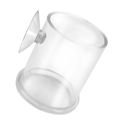DOITOOL Acrylic Fish Feed Ring with Suction Cup