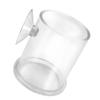 DOITOOL Acrylic Fish Feed Ring with Suction Cup view 1