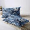 3-Piece Blue-White Camo Queen Duvet Cover Set, 228 x 228 cm view 4
