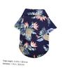 FOMIYES 4-Pack Hawaiian Dog Shirts view 2