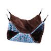 DOITOOL Double-Layer Waterproof Hammock for Small Pets, Blue view 1