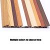 IkErna T-Shaped PVC Floor Transition Strips, Self-Adhesive Door Threshold Reducers for Tile/Carpet, 4 cm Wide, 5-Pack view 2