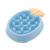 Housoutil Pineapple-Shaped PP Slow-Feeder Dog Bowl for Dogs and Cats view 1