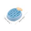 Housoutil Pineapple-Shaped PP Slow-Feeder Dog Bowl for Dogs and Cats view 3