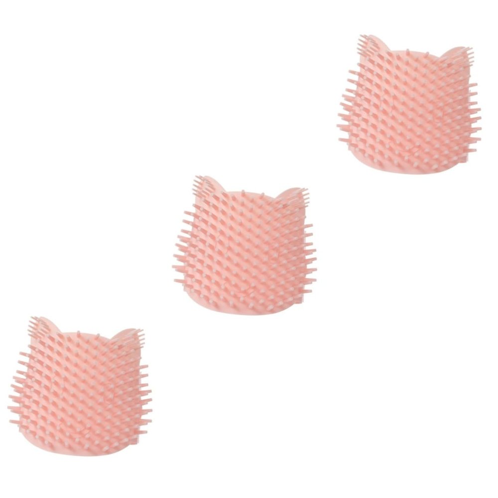DOITOOL 3-Piece Silicone Corner Brushes for Cats