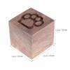 SOLUSTRE 2-Piece Wooden Essential Oil Diffuser Set, Cat Claw Design view 4