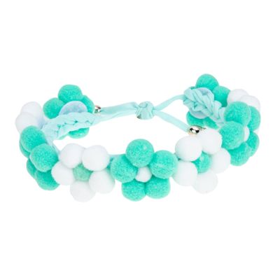CORHAD Creative Adjustable Pet Collar with Floral Decoration for Dogs and Cats, Handmade from Soft Material