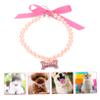 HAPINARY Pet Pearl Necklace for Dogs view 4
