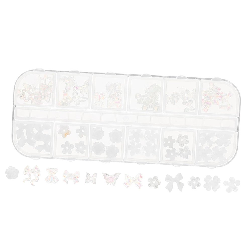 DIY Resin Nail Art Charms, 1 Box