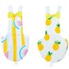 Oikabio Reusable Washable Bird Diapers, Parrot Clothing, Flight Suit, Dress for Parakeets, Cockatiels and African Macaws, 2-Pack view 1
