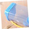 Transparent Portable Breathable Pet Carrier for Hamsters, Outdoor Use view 3
