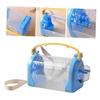 Transparent Portable Breathable Pet Carrier for Hamsters, Outdoor Use view 4