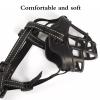 Wansiman Basket Muzzle for Dogs, Nylon Muzzle for Small, Medium & Large Dogs view 3