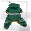Angoily Dog Raincoat - Dark Green XXL view 2
