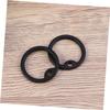 Housoutil 12 Pack Silicone Dog Tags Black view 3