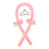 Heatless Curling Rod Headband, Silk Hair Curler with Clip, Flamingo view 1
