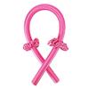 Heatless Curling Rod Headband, Silk Hair Curler, Rose Red view 1