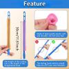 10/12-Piece No-Heat Hair Curlers, 45 cm Water Wave view 3