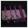 RWRAPS 7-Inch Professional Pet Grooming Scissors Set, Blue (Yellow) view 2