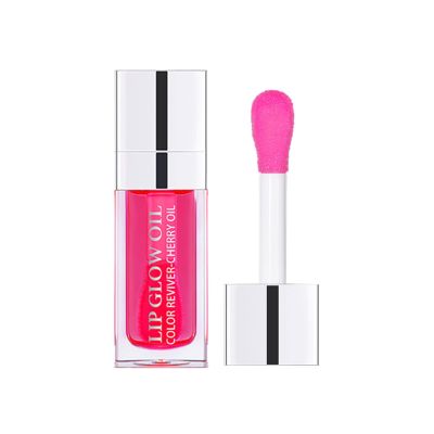 Lip Glow Oil Moisturizing High-Shine Lip Gloss, Tinted, Long-Lasting, Plumping, Non-Sticky (D, One Size)