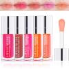 Lip Glow Oil Moisturizing High-Shine Lip Gloss, Tinted, Long-Lasting, Plumping, Non-Sticky (D, One Size) view 4