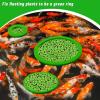 Monozoz Floating Food Rings for Aquariums - 10 Pack view 2