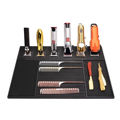 Non-Slip Silicone Mat for Barbers and Hair Clippers