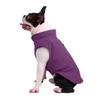 Angoily Dog Clothing - Warm Winter Fleece XL Purple view 4