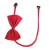 Housoutil Adjustable Pet Bow Tie Collar for Dogs view 2