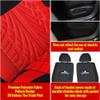 Aposous Car Seat Cover, Compatible with DS DS3, Seat Protector, A-Red view 4
