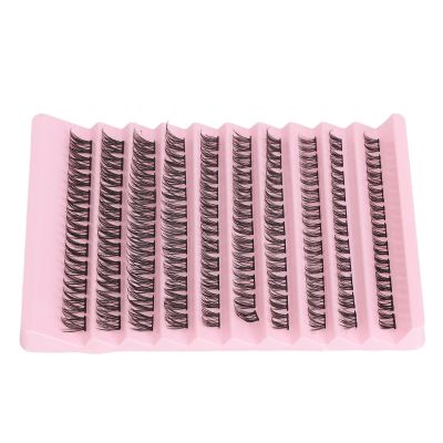 Thick, Curly Individual Eyelashes with Strong Adhesive (DIY-SET-001)
