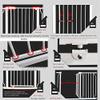 FLYIFE Pet Gate, Pressure-Mounted Safety Gate for Doors, Retractable Pet Gate, Wide Metal, Extra-Wide Stair Safety Barrier for Stair Railings, 158–169.9 cm view 2
