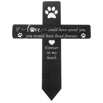 VANZACK Personalized Dog Memorial Grave Marker