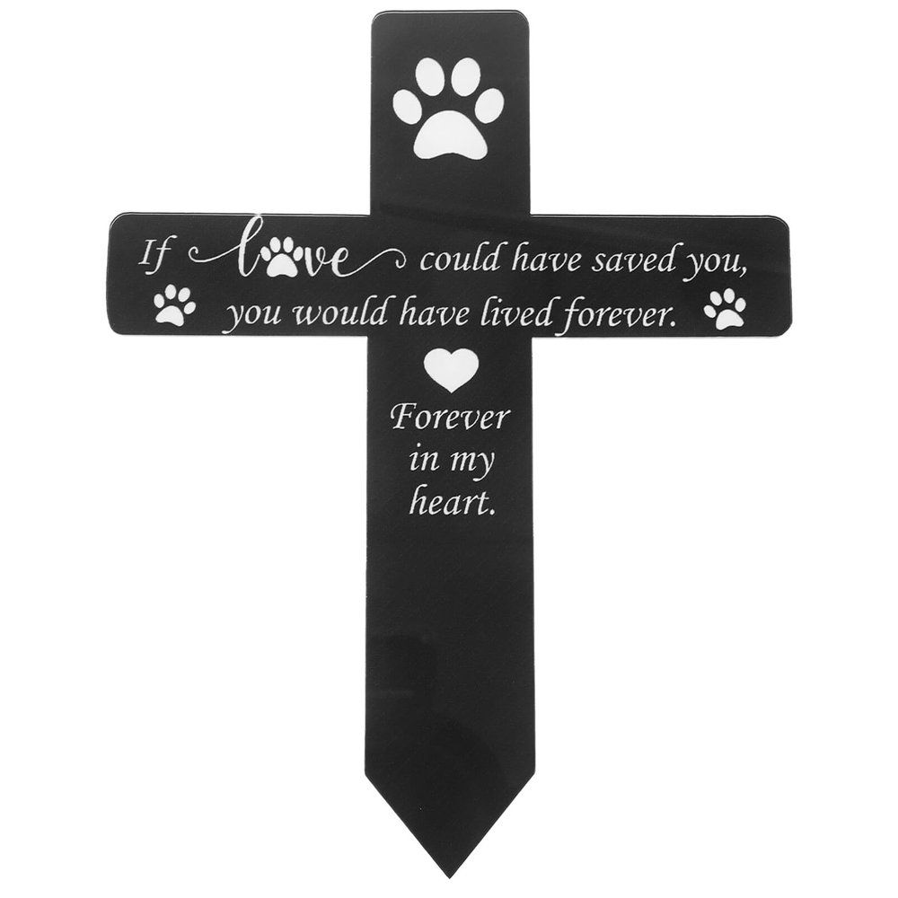 VANZACK Personalized Dog Memorial Grave Marker