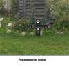 VANZACK Personalized Dog Memorial Grave Marker view 4