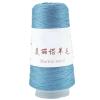 LiuliuBull 100 g Merino Wool, 48-Count Hand-Knitted Woven Scarf, Pure Wool and Cashmere, Fine Cashmere Wool (Color: Azure48p131) view 1
