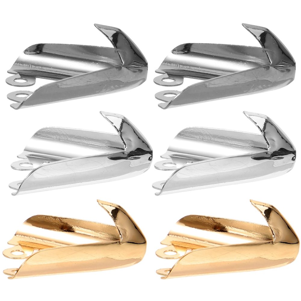 GALPADA 3 Pairs of Metal Shoe Toe Caps for High Heels