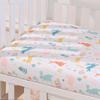Odot Fitted Crib Sheet, Soft Cotton Baby Mattress Cover, Rabbit, 63 x 31 x 2.4 in view 1
