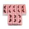UAMOU Mink Lashes, 3D Natural Fluffy False Eyelashes, 100 Pairs, Pink view 2