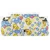GuoChe Stroller Organizer Bag with Cup Holders, Yellow Duck Pink Hearts Bubbles view 1
