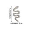 2-Piece 3D Snake Nail Charms view 3