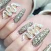 2-Piece 3D Snake Nail Charms view 4