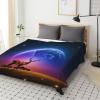 3D Moose Flannel Fleece Blanket, Soft and Cozy, 130 x 150 cm view 4