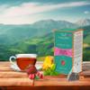 TeaNOURISH Berry Punch Green Tea, 20 Pyramid Tea Bags view 2