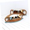 Housoutil 2-Piece Small-Animal Hammock Bed with Tunnel Design view 2