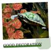 DOITOOL Realistic Resin Reptile Artificial Plant with Base view 4