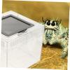 Small Acrylic Spider Breeding Box with Sliding Magnetic Closure view 4